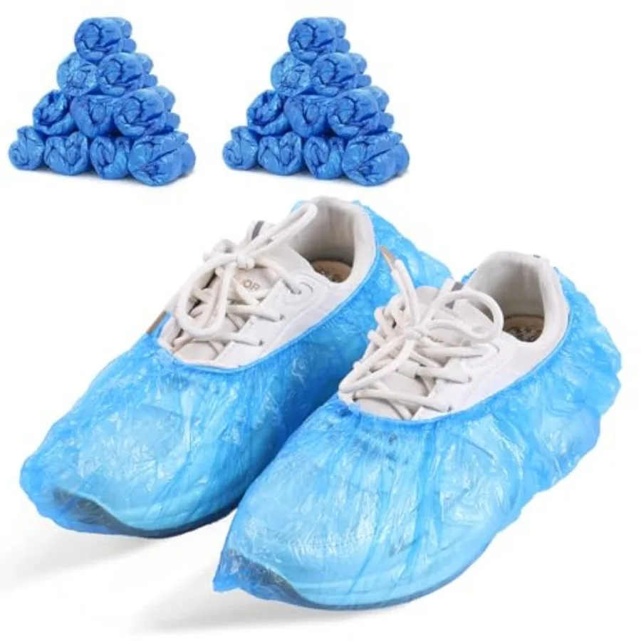 LYSHIYI 200 Pcs Shoe Covers Disposable Non Slip, Waterproof Shoe Covers Disposable for Indoors, 15-20'' Adjustable Size Boot Co
LYSHIYI 200 Pcs Shoe Covers Disposable Non Slip, Waterproof Shoe Covers Disposable for Indoors, 15-20'' Adjustable Size Boot Co