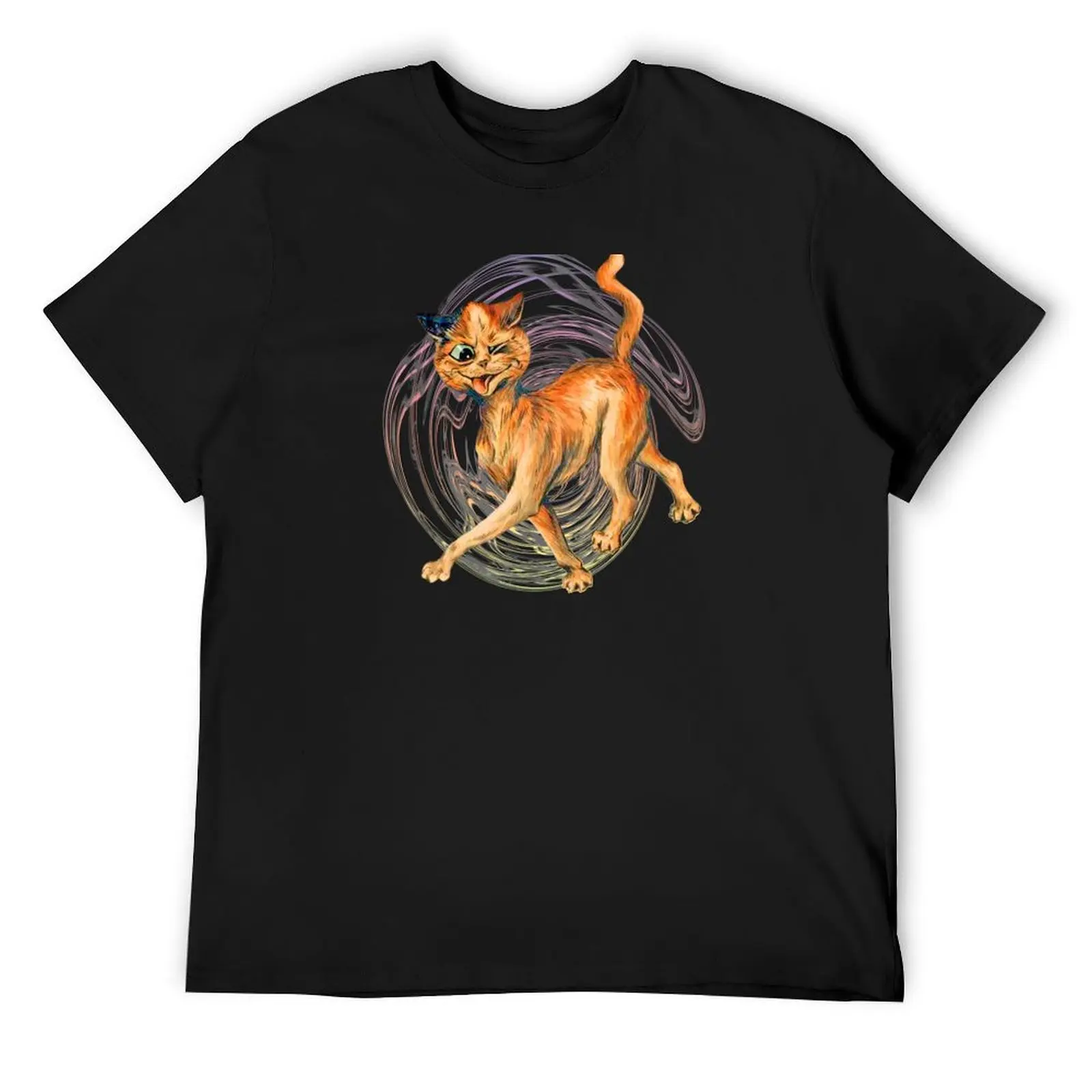 Vintage Louis Wain Drunk Ginger Cat T-Shirt boys animal print funny shirt cotton custom shirt blue lock men t shirts
Vintage Louis Wain Drunk Ginger Cat T-Shirt boys animal print funny shirt cotton custom shirt blue lock men t shirts