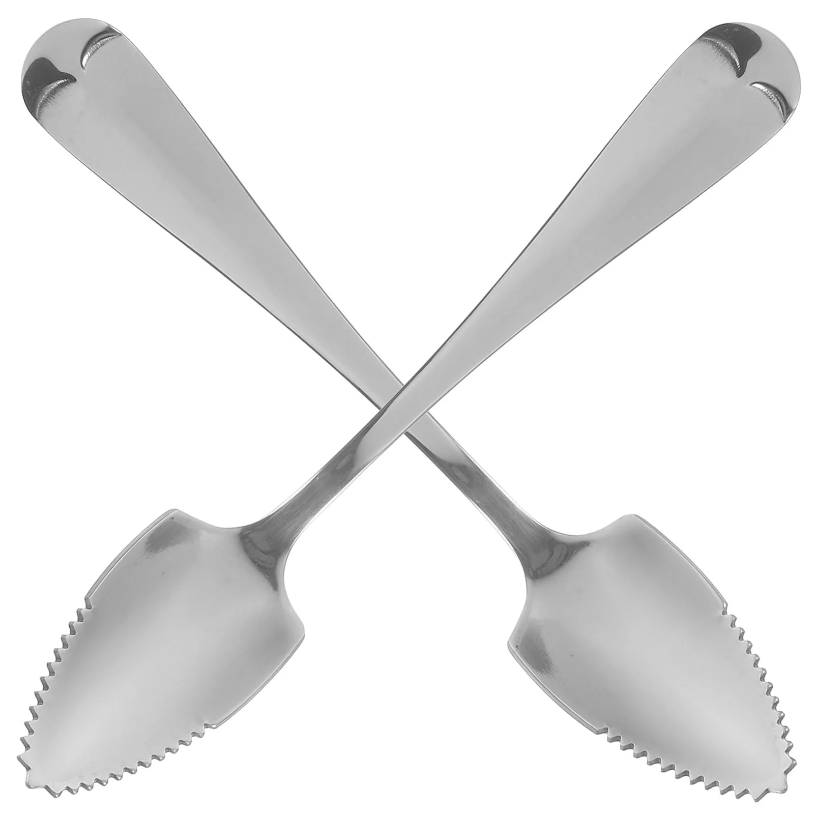 2 Pcs Mini Appetizer Plates Reusable Spoons Walnut Cracker Fruit with Serrated Edge Stainless Steel
2 Pcs Mini Appetizer Plates Reusable Spoons Walnut Cracker Fruit with Serrated Edge Stainless Steel