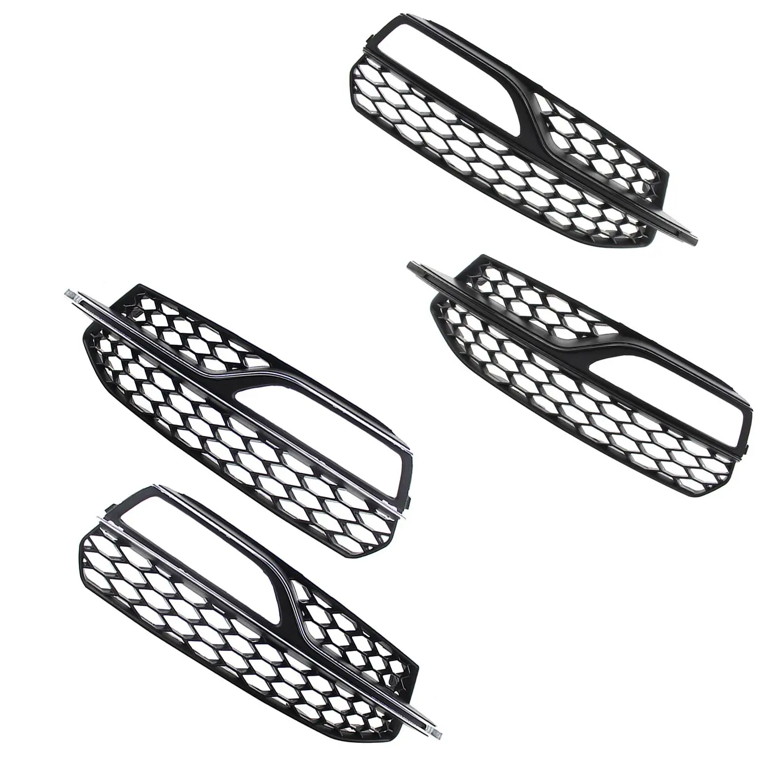 ABS Mesh Front Lower Fog Light Grilles Open Design Car Accessories for Audi A3 S-line 2014-2016
ABS Mesh Front Lower Fog Light Grilles Open Design Car Accessories for Audi A3 S-line 2014-2016
