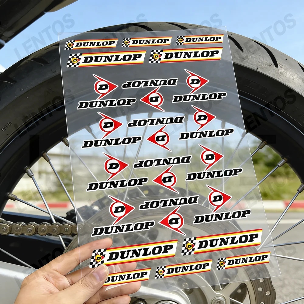 For dunlop Reflective Motorcycle Stickers Waterproof Vinyl Decals for Motorbike Helmet Fuel Tank Bike
For dunlop Reflective Motorcycle Stickers Waterproof Vinyl Decals for Motorbike Helmet Fuel Tank Bike