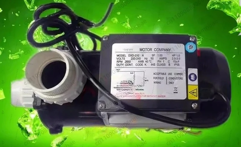 Water pump bathtub surf tank motor hydrotherapy pump 310A baby pool circulating water pump
Water pump bathtub surf tank motor hydrotherapy pump 310A baby pool circulating water pump