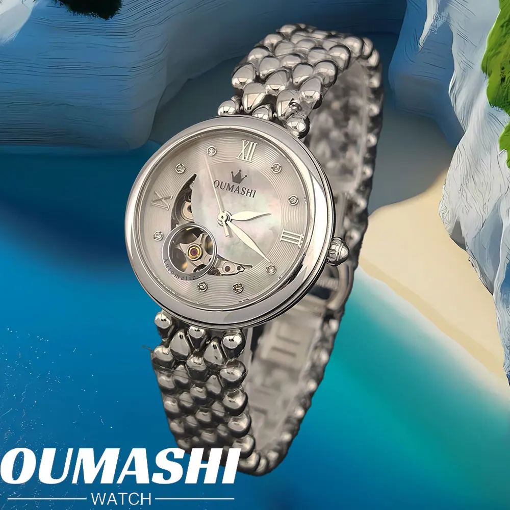 Luxury Fashion Women's Wristwatch Watch For Women Mechanical watch Ladies Elegant Gift Waterproof 5ATM Clock Reloj
Luxury Fashion Women's Wristwatch Watch For Women Mechanical watch Ladies Elegant Gift Waterproof 5ATM Clock Reloj