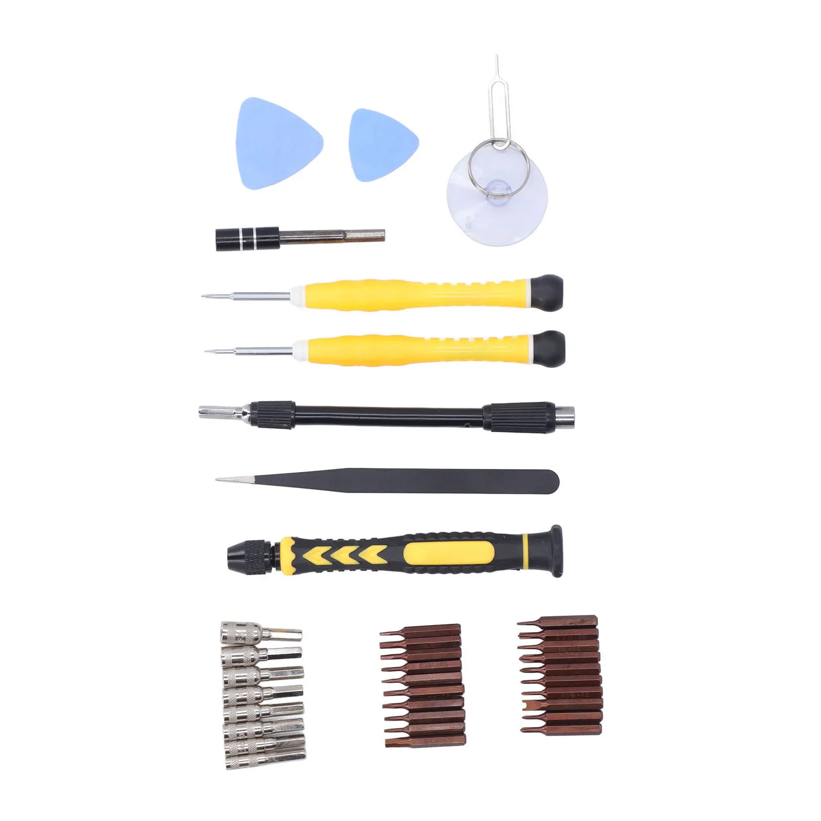 Multifunctional Repair Tool Set Screwdriver and Bit Assortment Socket Kit for Electronics Removal Repair Screwdriver Tools
Multifunctional Repair Tool Set Screwdriver and Bit Assortment Socket Kit for Electronics Removal Repair Screwdriver Tools