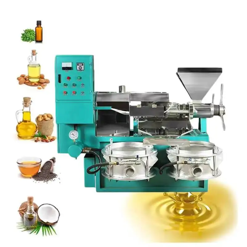 Small Business Soybean Rapeseed Peanut Automatic Screw Oil Press Machine Spiral Oil Press For Various Oil Crops
Small Business Soybean Rapeseed Peanut Automatic Screw Oil Press Machine Spiral Oil Press For Various Oil Crops