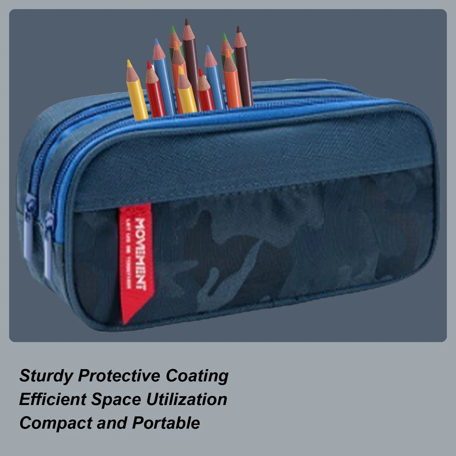 Большой вместительный пенал, канцелярская сумка для студентов, двухслойный органайзер для ручек, чехол для линейки, ножниц, резиновая дорожная школьная сумка
Большой вместительный пенал, канцелярская сумка для студентов, двухслойный органайзер для ручек, чехол для линейки, ножниц, резиновая дорожная школьная сумка