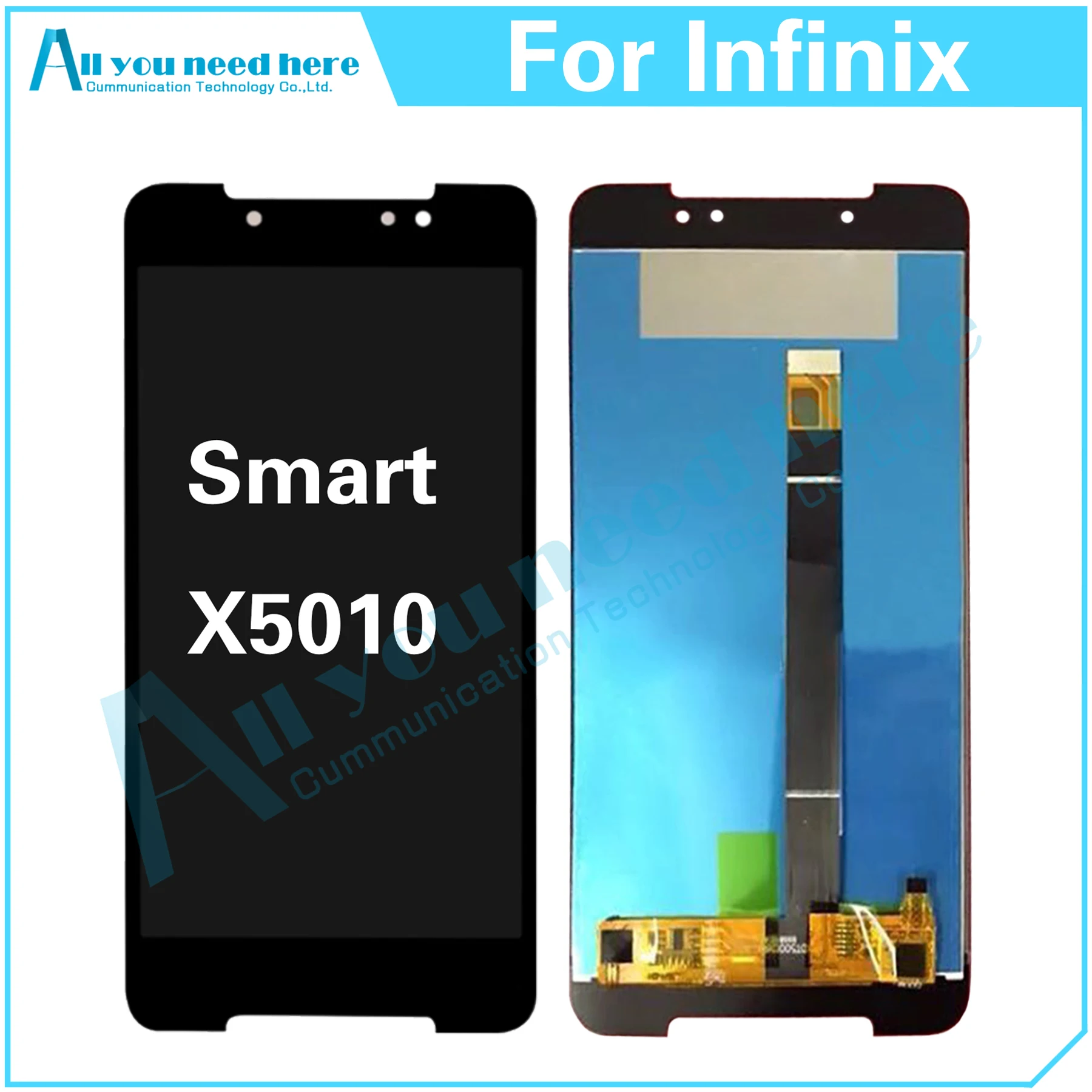 100% Test For Infinix Samrt X5010 LCD Display Touch Screen Digitizer Assembly Repair Parts Replacement
100% Test For Infinix Samrt X5010 LCD Display Touch Screen Digitizer Assembly Repair Parts Replacement