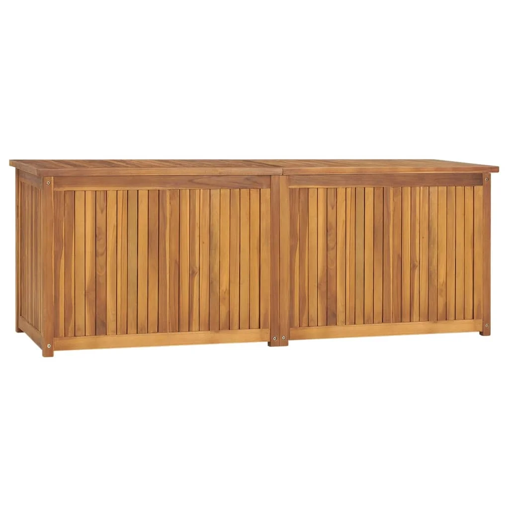 Patio Storage Box, Solid Wood Teak Outdoor Storage Cabinet, Courtyard Decoration 150x50x53 cm
Patio Storage Box, Solid Wood Teak Outdoor Storage Cabinet, Courtyard Decoration 150x50x53 cm