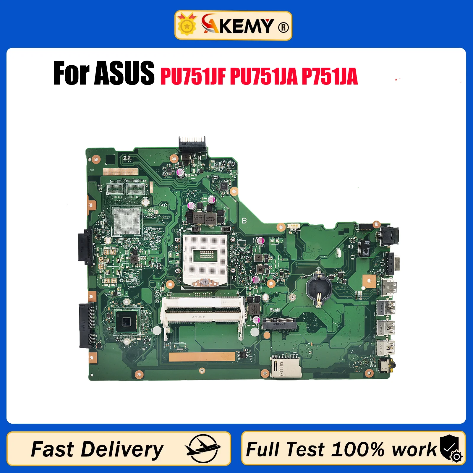P751JA Материнская плата для ноутбука ASUS P751J PU751JF PU751JA P751JA P751JF P751JD Материнская плата для ноутбука 100% тестирование ОК быстрая доставка stk
P751JA Материнская плата для ноутбука ASUS P751J PU751JF PU751JA P751JA P751JF P751JD Материнская плата для ноутбука 100% тестирование ОК быстрая доставка stk