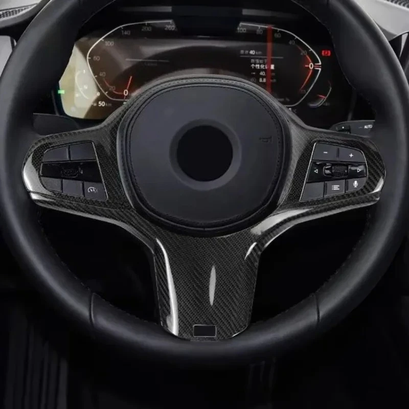 For BMW 3 Series G20 M Drive 2020- Now Z4 G29 2019- Now Real Dry Carbon Fiber Steering Wheel Button Frame Interior Accessories
For BMW 3 Series G20 M Drive 2020- Now Z4 G29 2019- Now Real Dry Carbon Fiber Steering Wheel Button Frame Interior Accessories