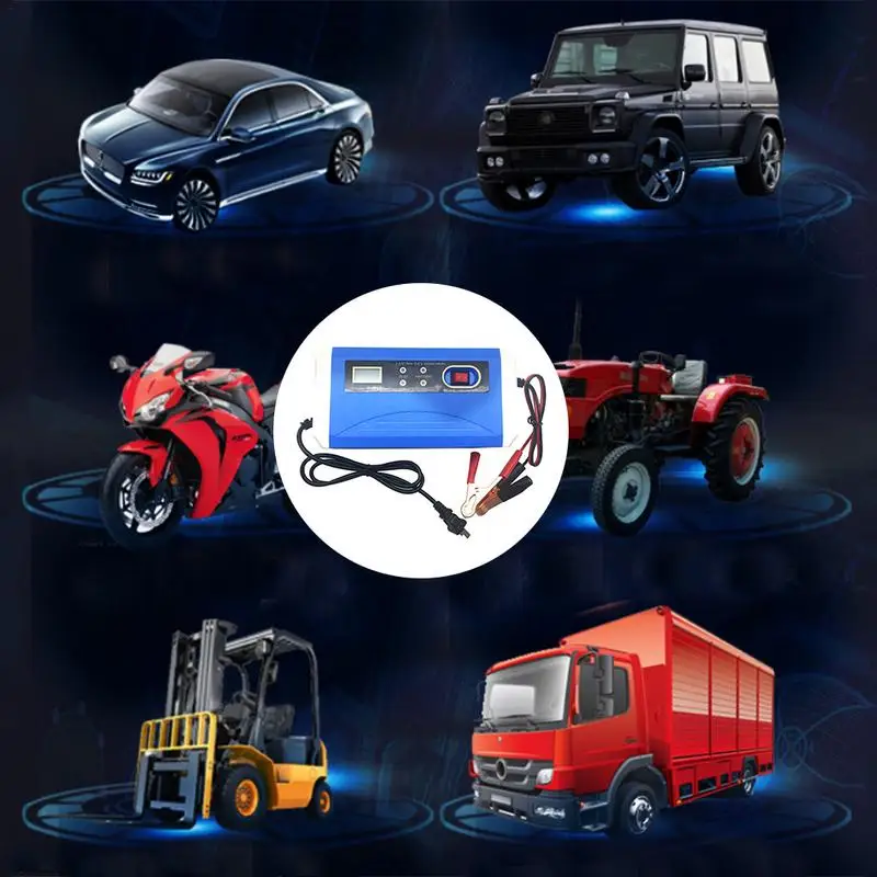 Automotive Pulse Repair Battery Charger Motorcycle Smart Battery Charger Pulse Repair Universal Lead Acid Smart Battery Charger
Automotive Pulse Repair Battery Charger Motorcycle Smart Battery Charger Pulse Repair Universal Lead Acid Smart Battery Charger