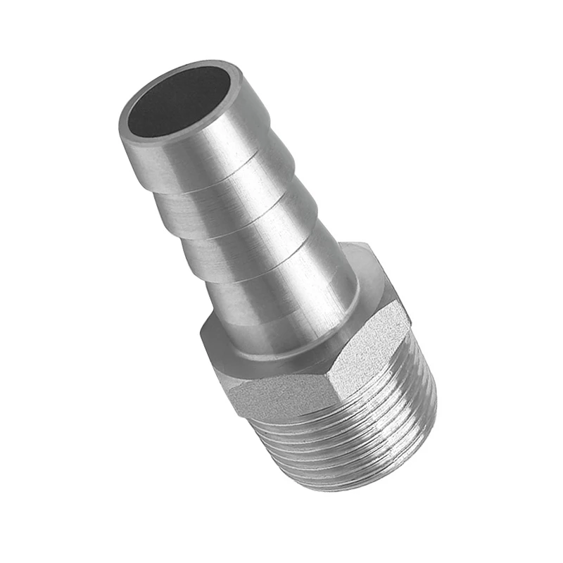 3/4' Stainless Steel Barb X NPT Fitting - Durable Multi-purpose for Home Brew Water Fuel Air Upgrade Your Lines Car Accessories
3/4' Stainless Steel Barb X NPT Fitting - Durable Multi-purpose for Home Brew Water Fuel Air Upgrade Your Lines Car Accessories