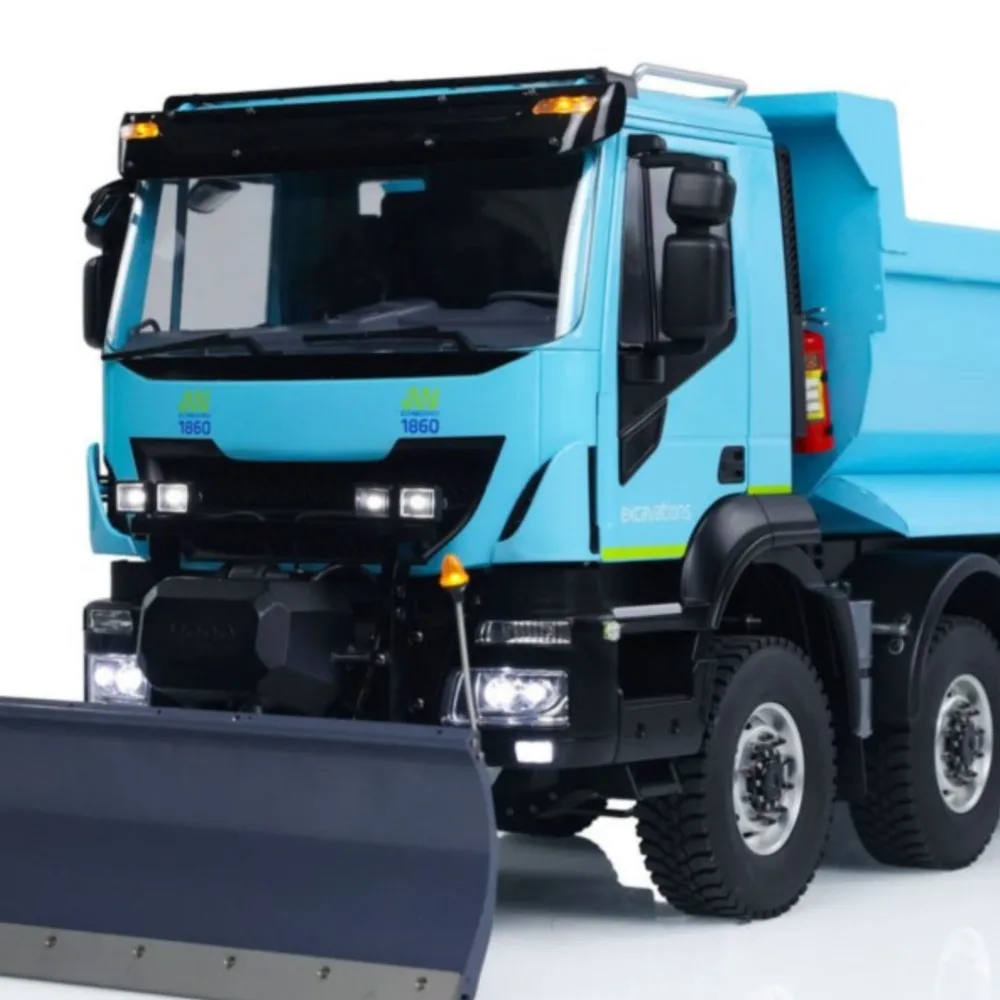 1/14 RC гидравлический металлический самосвал, модель 8x8, дистанционное управление, 2-скоростной самосвал, дифференциальный замок со снежным лезвием, световой звук
1/14 RC гидравлический металлический самосвал, модель 8x8, дистанционное управление, 2-скоростной самосвал, дифференциальный замок со снежным лезвием, световой звук