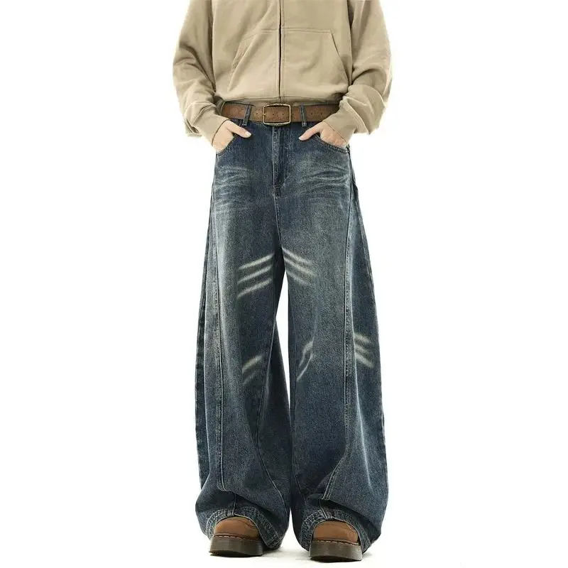 Faionable American Retro Knife Jeans Loose Wide Leg H Straight Leg Youth Trend Spring Tour Eighteen Pants
Faionable American Retro Knife Jeans Loose Wide Leg H Straight Leg Youth Trend Spring Tour Eighteen Pants