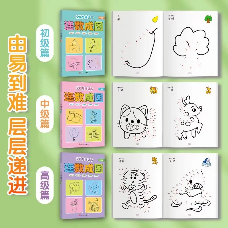 Counting Into Books, Concentration Training, Intellectual Enlightenment, and Logical Thinking Training for Children Aged 3-12
Counting Into Books, Concentration Training, Intellectual Enlightenment, and Logical Thinking Training for Children Aged 3-12