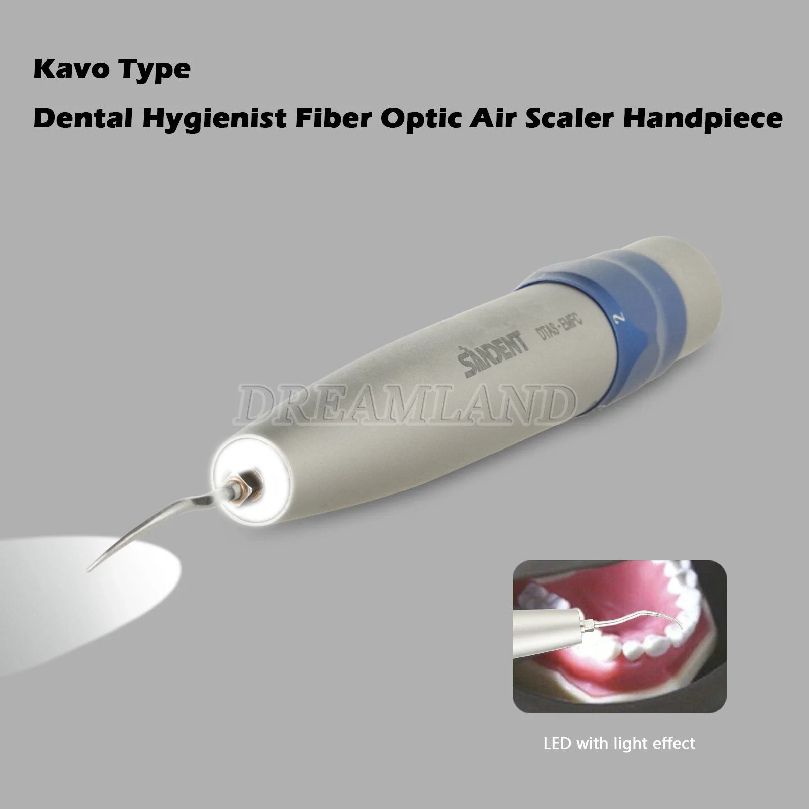 SONICflex Type Dental Hygienist Fiber Optic Air Scaler Handpiece For Kavo
SONICflex Type Dental Hygienist Fiber Optic Air Scaler Handpiece For Kavo