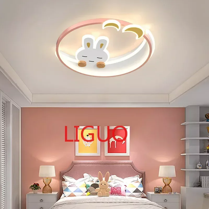 Children's Crescent Moon White Rabbit Ceiling Lamp Chandelier for Kids Room LED Lighting Bedroom Luster Home Decor Study Attic
Children's Crescent Moon White Rabbit Ceiling Lamp Chandelier for Kids Room LED Lighting Bedroom Luster Home Decor Study Attic
