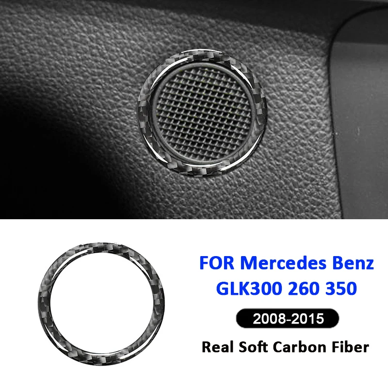 Carbon Fiber Car Door Inner Audio Speaker Panel Frame Interior Decoration Sticker For Mercedes Benz GLK 300 260 350 2008-2015
Carbon Fiber Car Door Inner Audio Speaker Panel Frame Interior Decoration Sticker For Mercedes Benz GLK 300 260 350 2008-2015