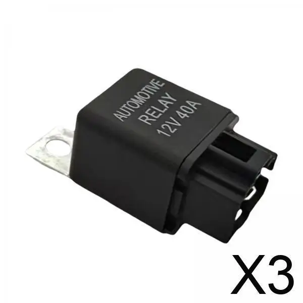 Automotive Relay 40A 4 Terminal Quick Connect Fuel Pump Relay Universal for Vehicle Power
Automotive Relay 40A 4 Terminal Quick Connect Fuel Pump Relay Universal for Vehicle Power