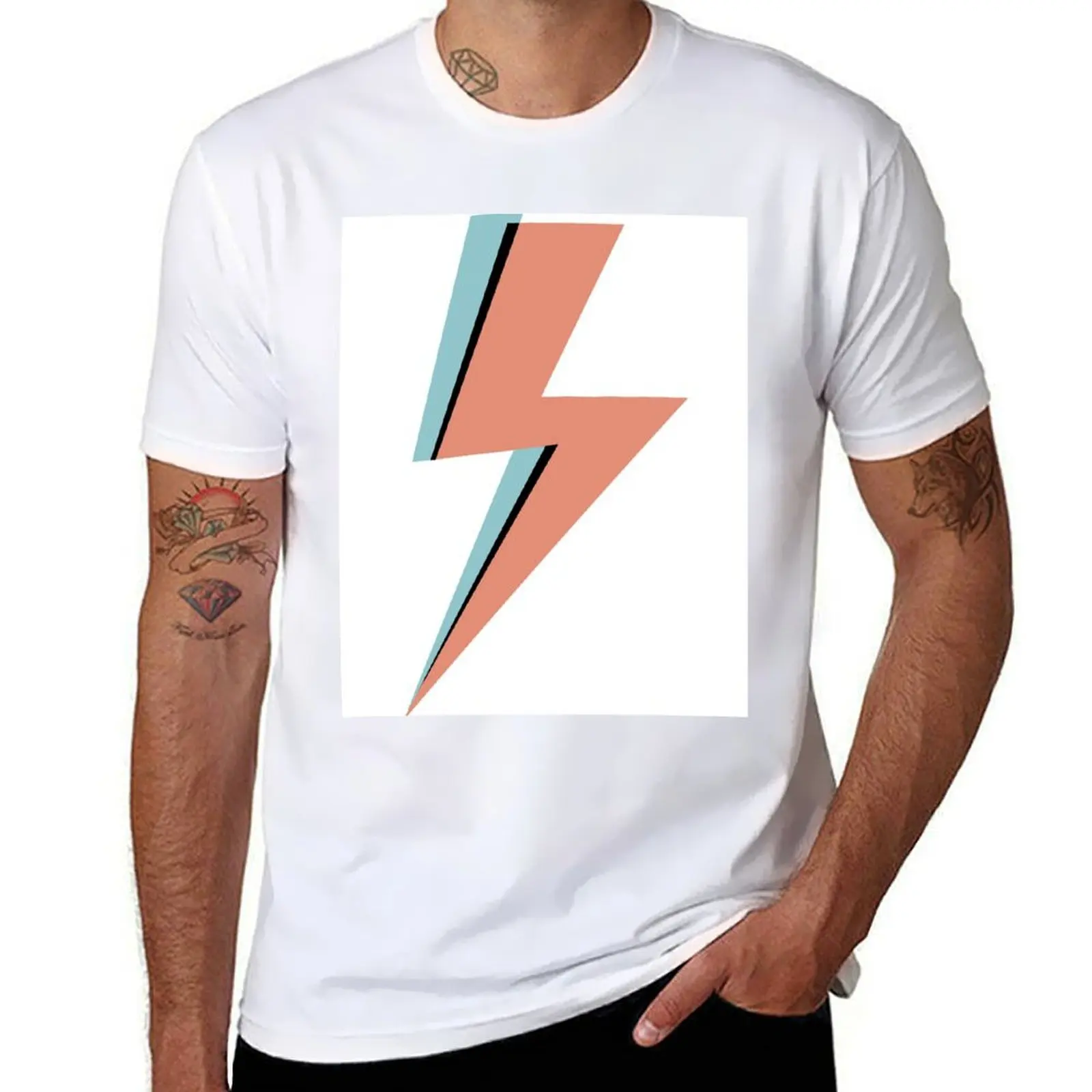 Bowie Bolt // Pastel T-Shirt t shirt man casual man t shirts high quality luxury brand cotton t shirts man 100% T-Shirt
Bowie Bolt // Pastel T-Shirt t shirt man casual man t shirts high quality luxury brand cotton t shirts man 100% T-Shirt
