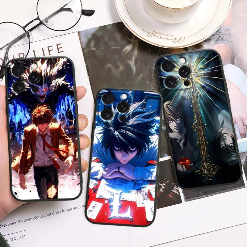 Death Note Cool Art Popular For Apple iPhone 17 16 16E 15 14 13 12 11 Air Pro Max Plus Black Soft Silicone Cover Phone Case
Death Note Cool Art Popular For Apple iPhone 17 16 16E 15 14 13 12 11 Air Pro Max Plus Black Soft Silicone Cover Phone Case