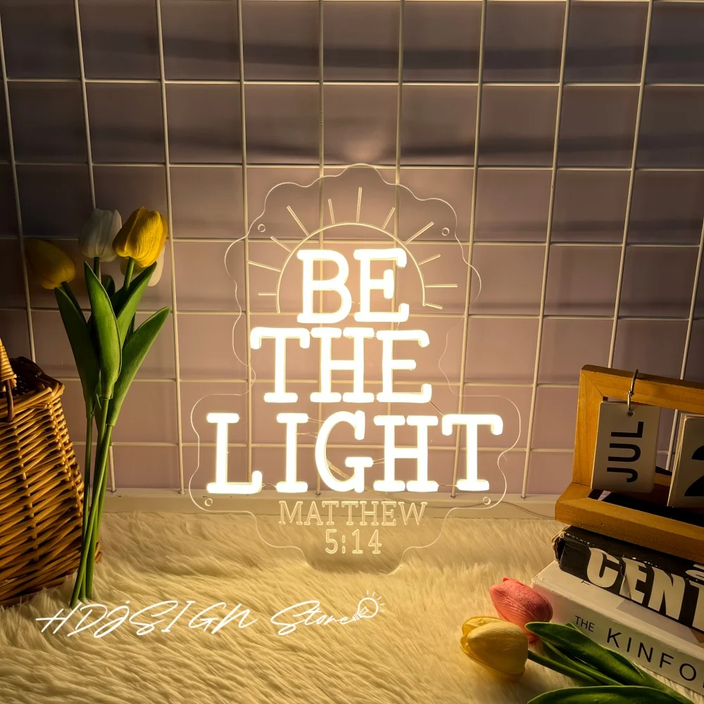 Be The Light Неоновая вывеска Led Light Matthew Led Настенный декор Библейские истории Led Neon Домашний декор для спальни и магазина
Be The Light Неоновая вывеска Led Light Matthew Led Настенный декор Библейские истории Led Neon Домашний декор для спальни и магазина