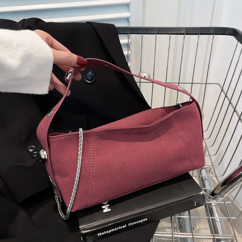 Bucket Underarm Bag For Women Fashion Vintage Suede Cloth Shoulder Bag Female French Style Handbag Armpit Bag Tote Sac A Main
Bucket Underarm Bag For Women Fashion Vintage Suede Cloth Shoulder Bag Female French Style Handbag Armpit Bag Tote Sac A Main