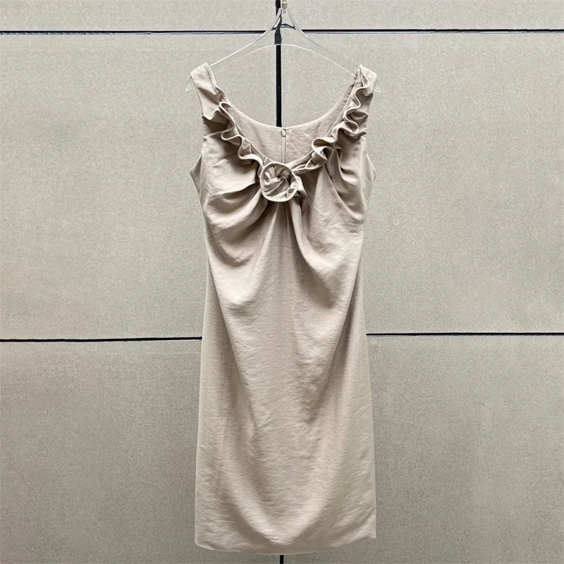 women's dress New elastic slim fit sleeveless long dress for summer 2026 button flower decorative hip hugging dress party dress
women's dress New elastic slim fit sleeveless long dress for summer 2026 button flower decorative hip hugging dress party dress