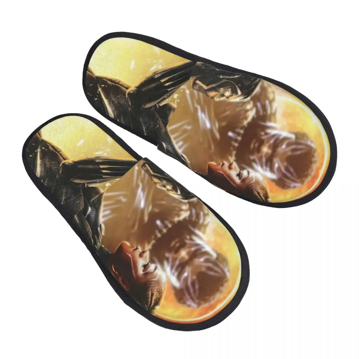 Удобные тапочки из фильма «Черная пантера» с эффектом памяти, женская домашняя обувь для спа-салона на заказ
Удобные тапочки из фильма «Черная пантера» с эффектом памяти, женская домашняя обувь для спа-салона на заказ