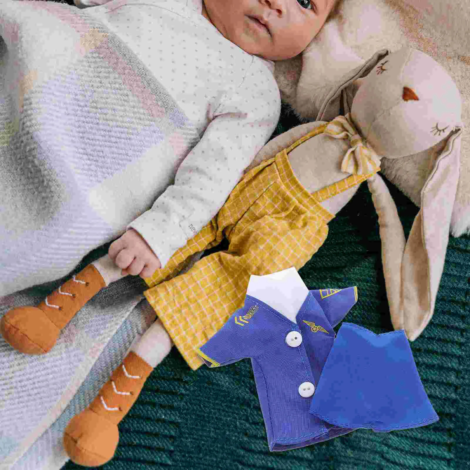 30cm Clothes Fashionable Flight Attendant Uniform Skirt Accessories for Dress Fits 30cm Dolls Creativity
30cm Clothes Fashionable Flight Attendant Uniform Skirt Accessories for Dress Fits 30cm Dolls Creativity