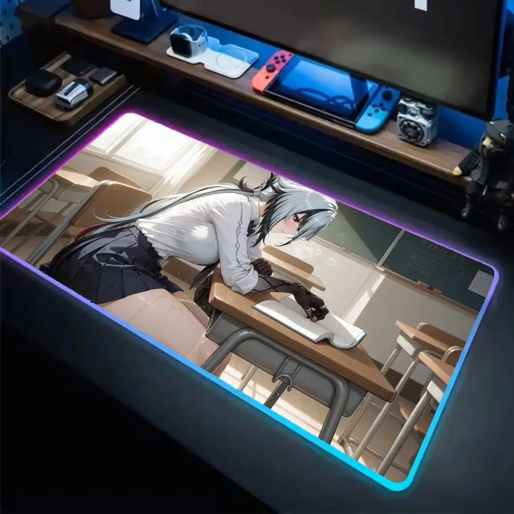 Genshin Impact Arlecchino Mouse Pad Anime Gaming Mouse Pad LED Table Pads Backlit Rubber Desktop XXL RGB Desk Mats
Genshin Impact Arlecchino Mouse Pad Anime Gaming Mouse Pad LED Table Pads Backlit Rubber Desktop XXL RGB Desk Mats
