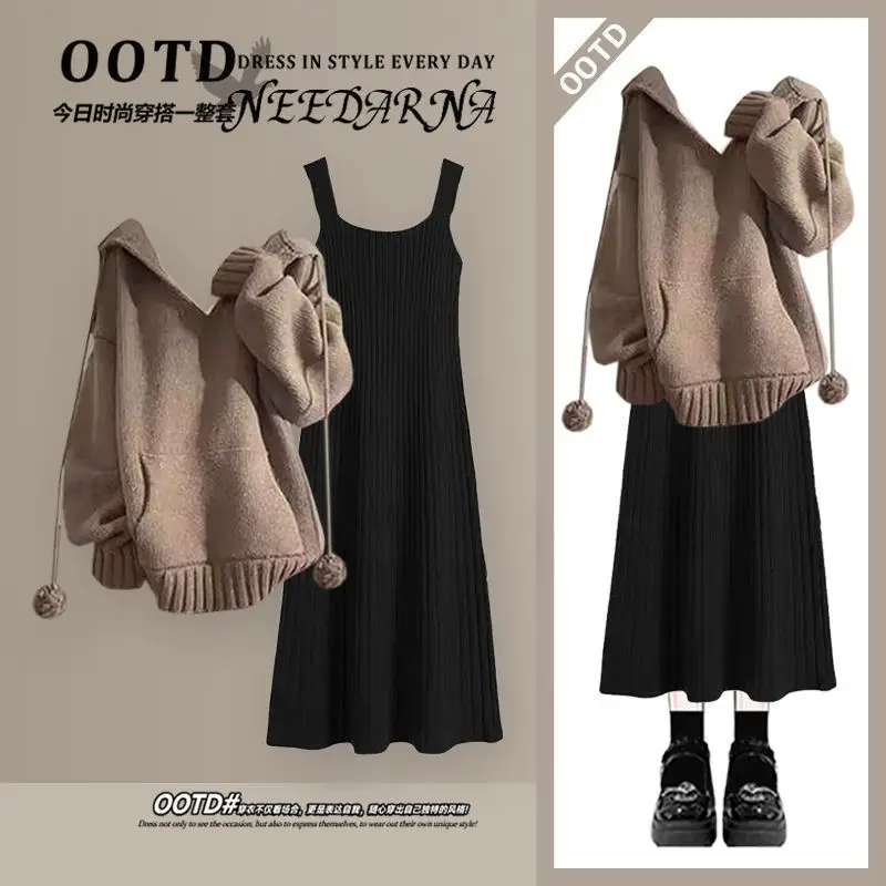 Vintage Chic High-End Solid Skirt Set Women's Spring Autumn Winter French Elegant Fashionable Long Sleeve 2-Piece Set
Vintage Chic High-End Solid Skirt Set Women's Spring Autumn Winter French Elegant Fashionable Long Sleeve 2-Piece Set