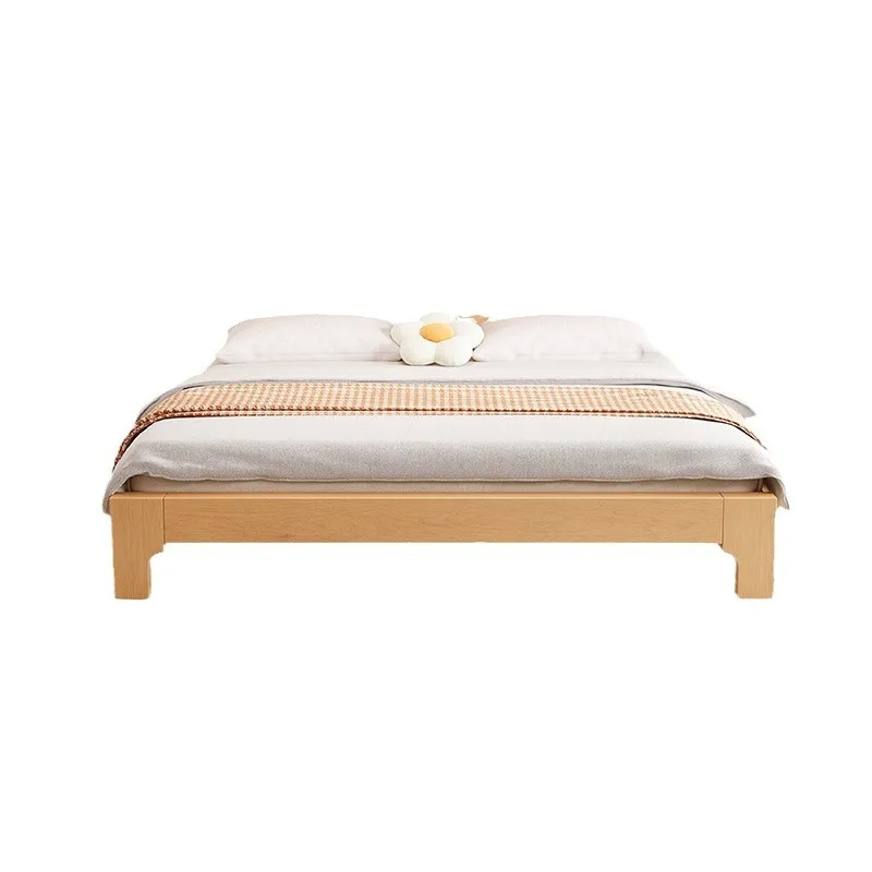 Luxury modern simple 1.5 meters master bedroom double bed beech high-end atmosphere 1.
Luxury modern simple 1.5 meters master bedroom double bed beech high-end atmosphere 1.