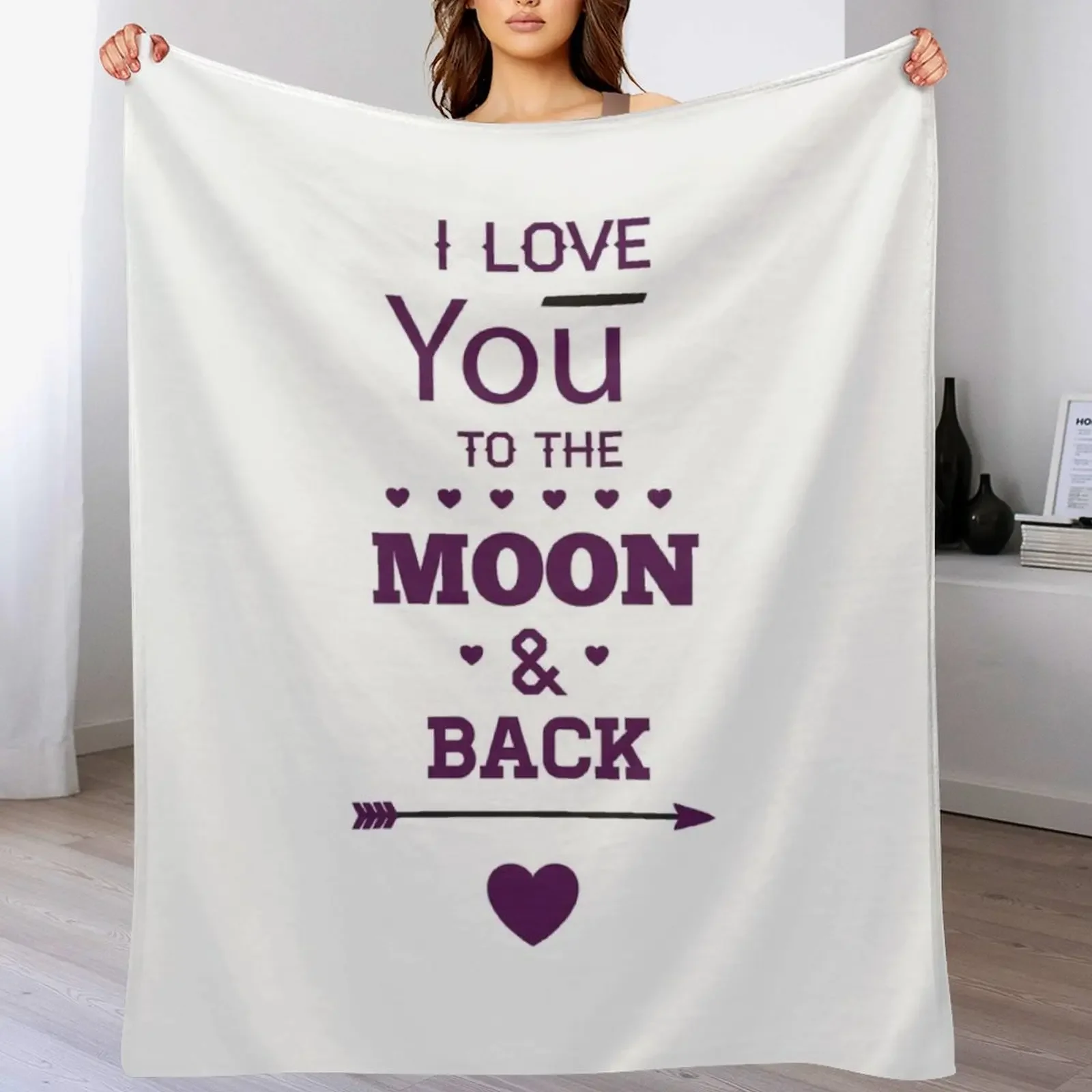 I love you to the moon and back Throw Blanket Soft Plush Blanket as Housewarming Gift
I love you to the moon and back Throw Blanket Soft Plush Blanket as Housewarming Gift