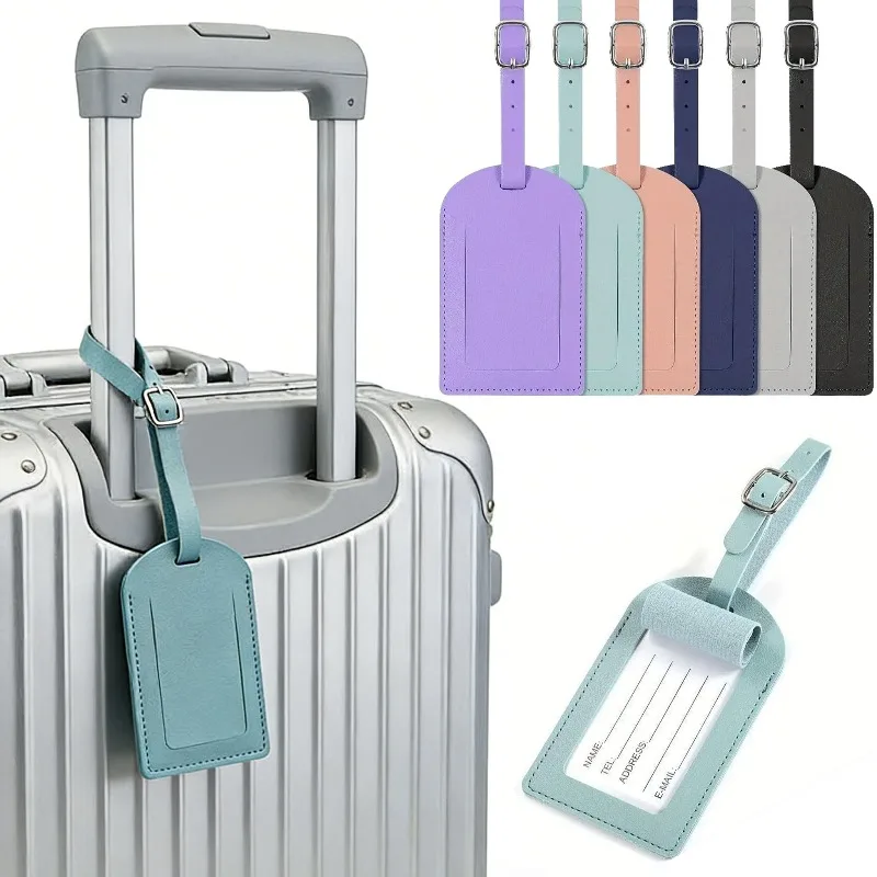 3pcs Travel Luggage Tag for Women Men Holiday Label Baggage PU Leather Boarding Card Bag Tag Name ID Address Holder Accessories
3pcs Travel Luggage Tag for Women Men Holiday Label Baggage PU Leather Boarding Card Bag Tag Name ID Address Holder Accessories
