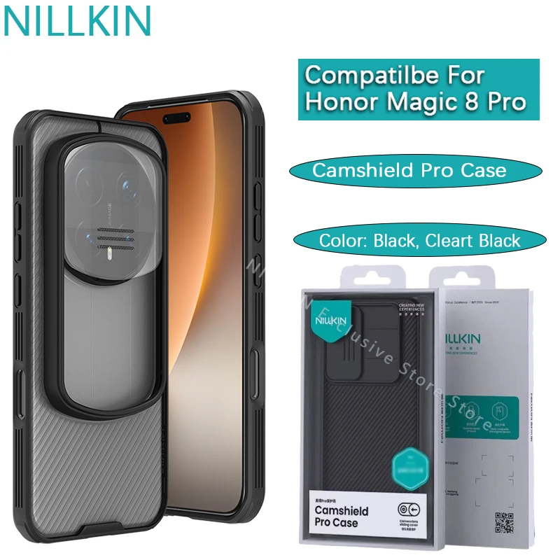 Nillkin For Honor Magic 8 Pro CamShield Pro Lens slide cover and sliding window phone case protective cover For Magic 8 Pro 5G
Nillkin For Honor Magic 8 Pro CamShield Pro Lens slide cover and sliding window phone case protective cover For Magic 8 Pro 5G