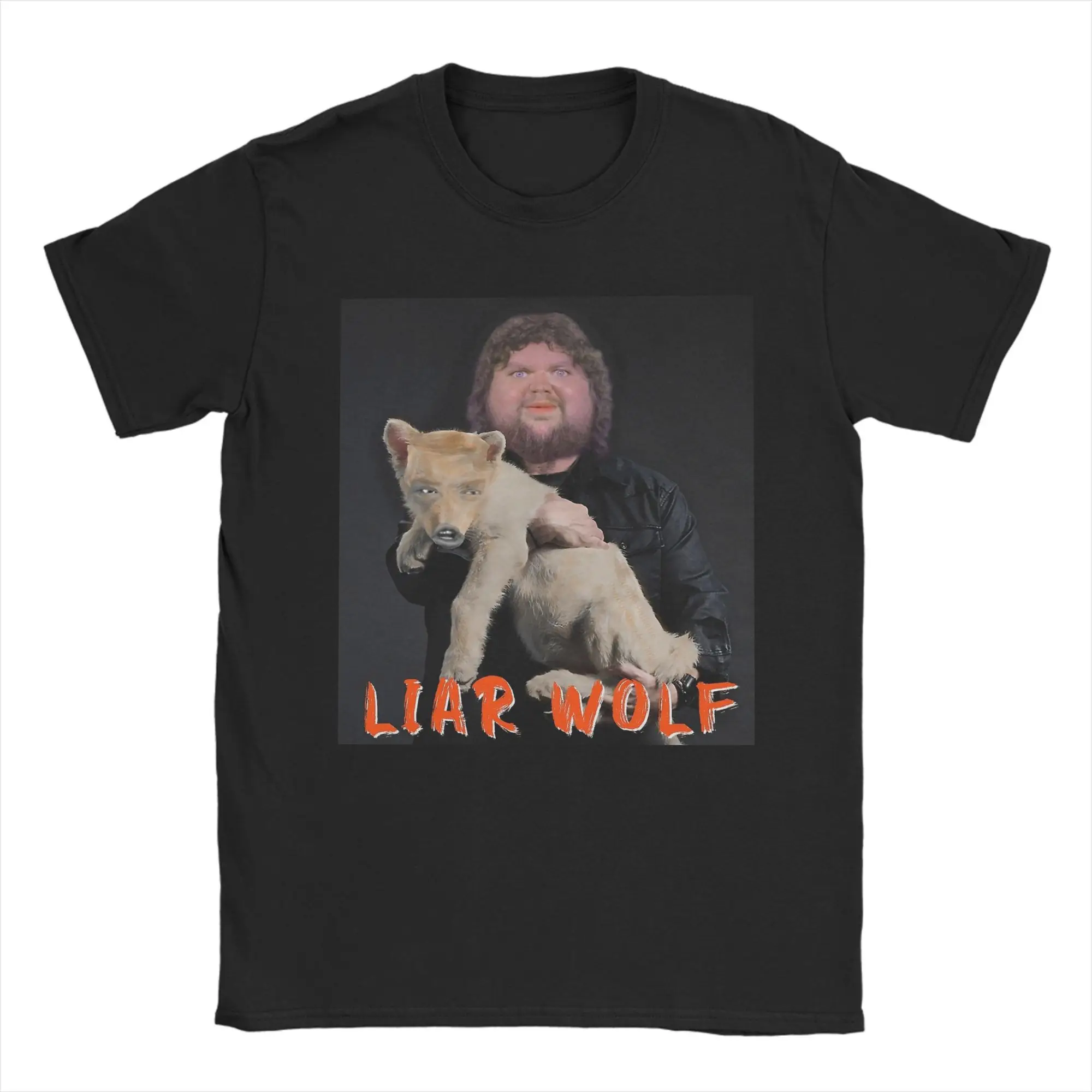 Мужская футболка The Liar Wolf Eats his cult sheep, одежда из чистого хлопка, забавные футболки с круглым вырезом и короткими рукавами, футболки с графическим принтом
Мужская футболка The Liar Wolf Eats his cult sheep, одежда из чистого хлопка, забавные футболки с круглым вырезом и короткими рукавами, футболки с графическим принтом