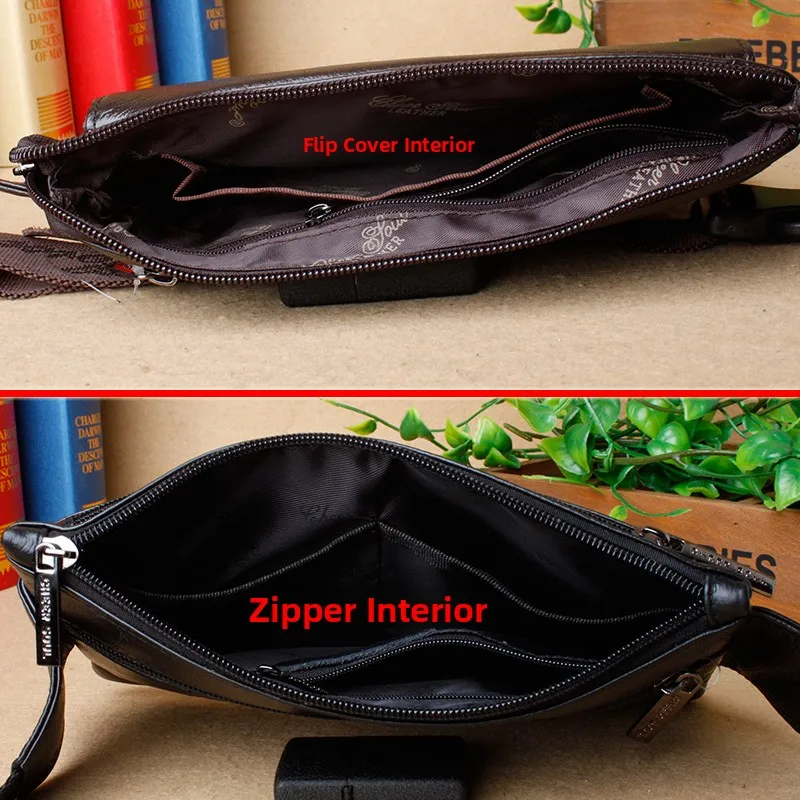Casual Leather Waist Bag Men's Thin Invisible Mobile Phone Bag Multi-Functional Leather Chest Bag Leisure Faion Accory
Casual Leather Waist Bag Men's Thin Invisible Mobile Phone Bag Multi-Functional Leather Chest Bag Leisure Faion Accory