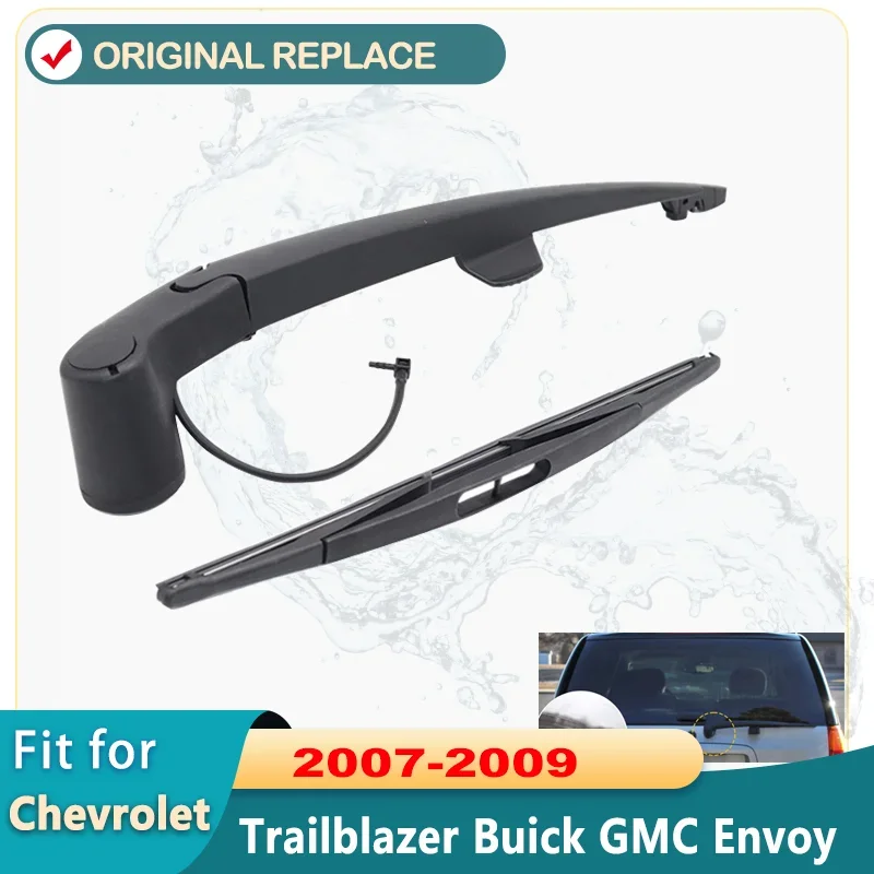 Rear Windshield Wiper Arm & Blade for GMC Envoy Chevrolet Trailblazer Buick Rainier 2007 2008 2009 15232653 15137927
Rear Windshield Wiper Arm & Blade for GMC Envoy Chevrolet Trailblazer Buick Rainier 2007 2008 2009 15232653 15137927