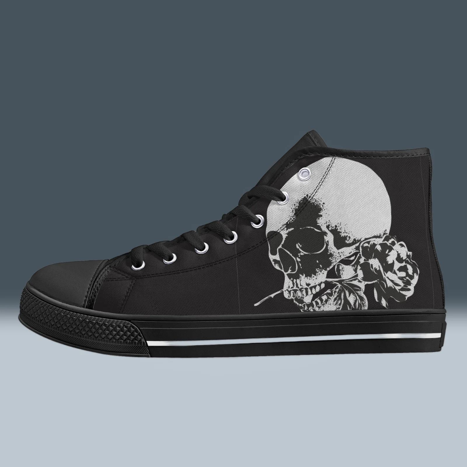 "Skull Rose" classic high-top canvas shoes vulcanized shoes men's high-necked casual shoes Men's sneakers Girl's sneakers
"Skull Rose" classic high-top canvas shoes vulcanized shoes men's high-necked casual shoes Men's sneakers Girl's sneakers