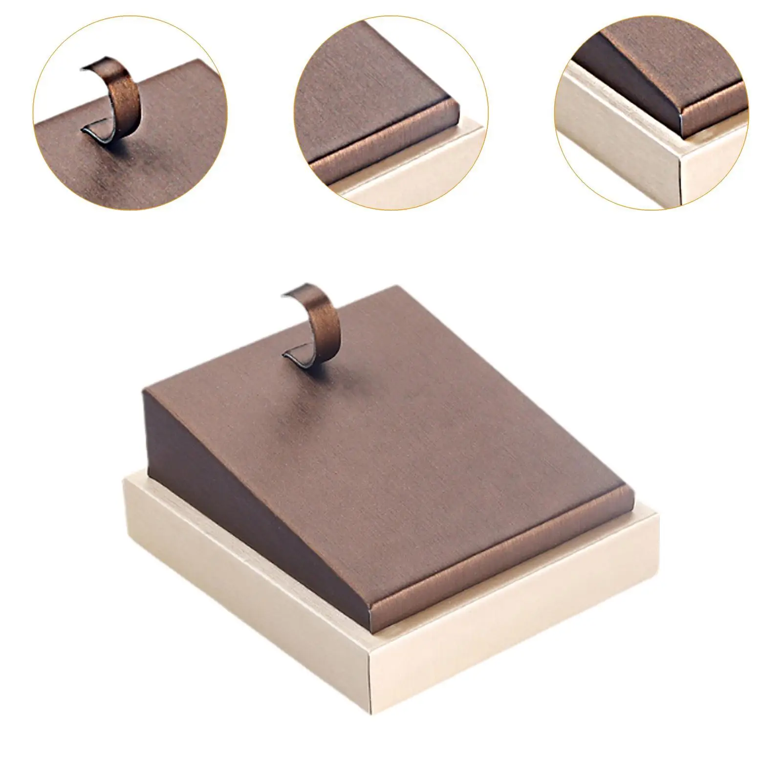 Bracelet Display Stand PU Leather Creative Elegant Bracelet Holder with Hook for Hair Band Bracelet Scrunchies Bangle Exhibition
Bracelet Display Stand PU Leather Creative Elegant Bracelet Holder with Hook for Hair Band Bracelet Scrunchies Bangle Exhibition