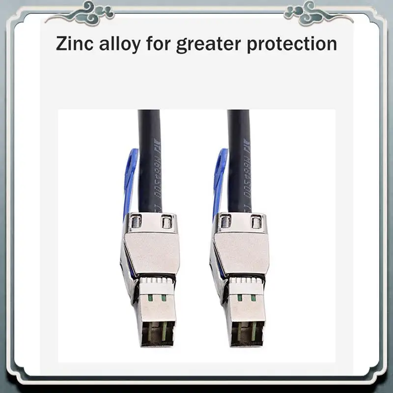 Кабель для передачи данных Premium 2X Mini SAS Digh Density Mini SAS SFF-8644 к SFF-8644 Серверный кабель для передачи данных внешнего жесткого диска
Кабель для передачи данных Premium 2X Mini SAS Digh Density Mini SAS SFF-8644 к SFF-8644 Серверный кабель для передачи данных внешнего жесткого диска
