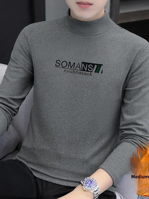 Men's Warm Fce Lined Thi Long Sve T-irt f High Collar Base irt Trendy Autumn Winter Inner Wear Ci Walk Unive...
Men's Warm Fce Lined Thi Long Sve T-irt f High Collar Base irt Trendy Autumn Winter Inner Wear Ci Walk Unive...