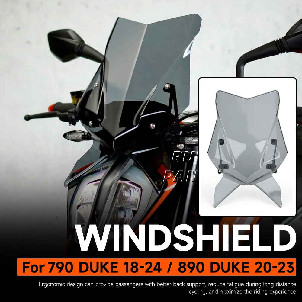 Motorcycle Windscreen Windshield Wind Screen Shield Protector Deflector Guard For 790duke 790 Duke 18-24 890duke 890 Duke 20-23
Motorcycle Windscreen Windshield Wind Screen Shield Protector Deflector Guard For 790duke 790 Duke 18-24 890duke 890 Duke 20-23