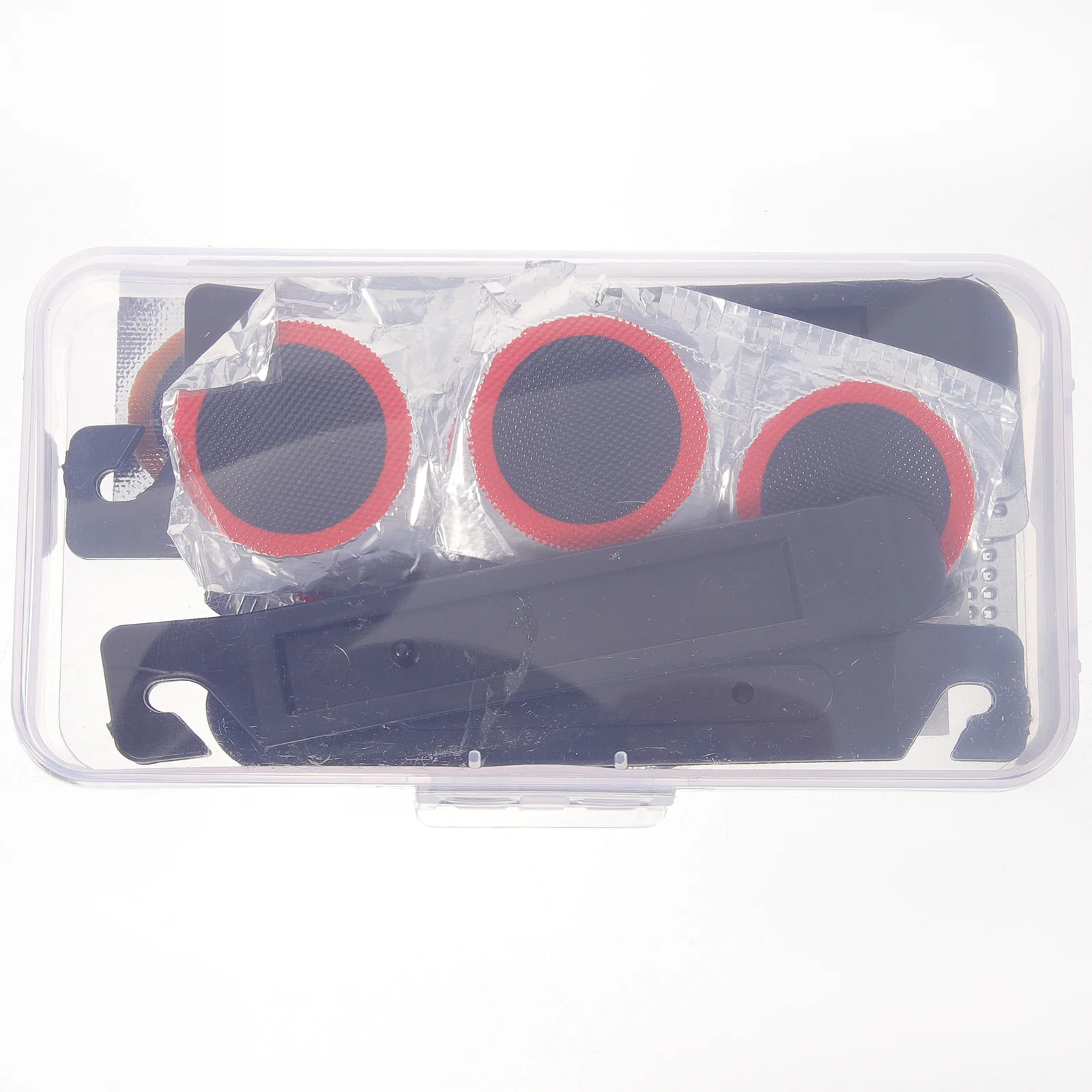 1Set Bicycle Tire Repair Kit Self-Adhesive Patch Set Inner Tube Repair Tools Bike Metal Rasp Tire Lever for Mountain Road Bikes
1Set Bicycle Tire Repair Kit Self-Adhesive Patch Set Inner Tube Repair Tools Bike Metal Rasp Tire Lever for Mountain Road Bikes