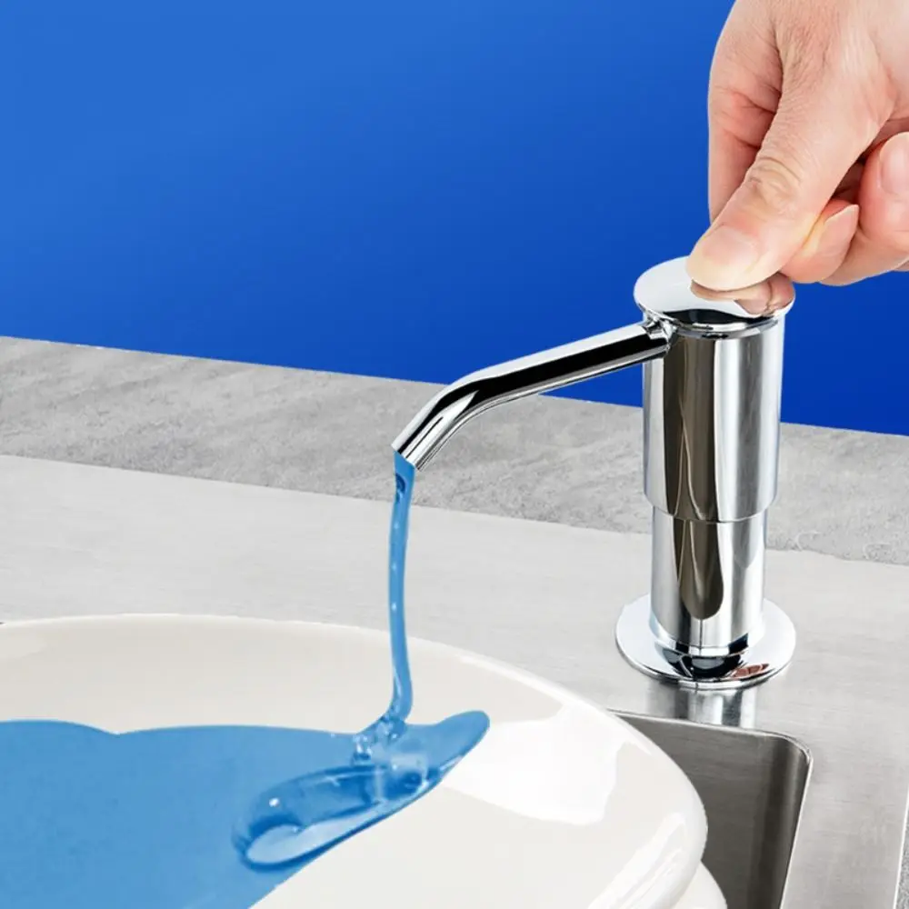 360° Rotation In Sink Soap Dispenser Anti-rust Extension Pipe Dish Soap Pump Durable Smooth Rebound Kitchen Soap Dispenser
360° Rotation In Sink Soap Dispenser Anti-rust Extension Pipe Dish Soap Pump Durable Smooth Rebound Kitchen Soap Dispenser