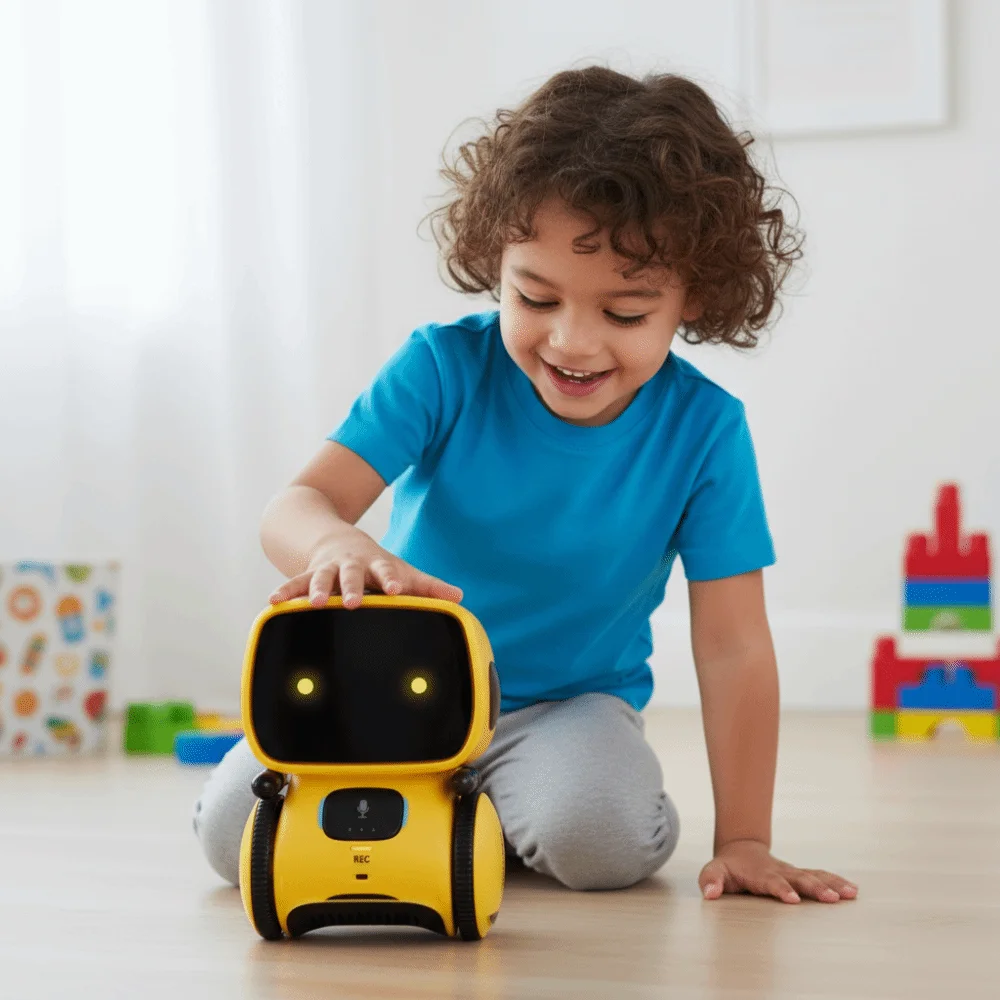 Voice Command Emo Robot Touch Control Dance Function Smart Robot Sensor Technology Singing Function Interactive Robot For Girls
Voice Command Emo Robot Touch Control Dance Function Smart Robot Sensor Technology Singing Function Interactive Robot For Girls