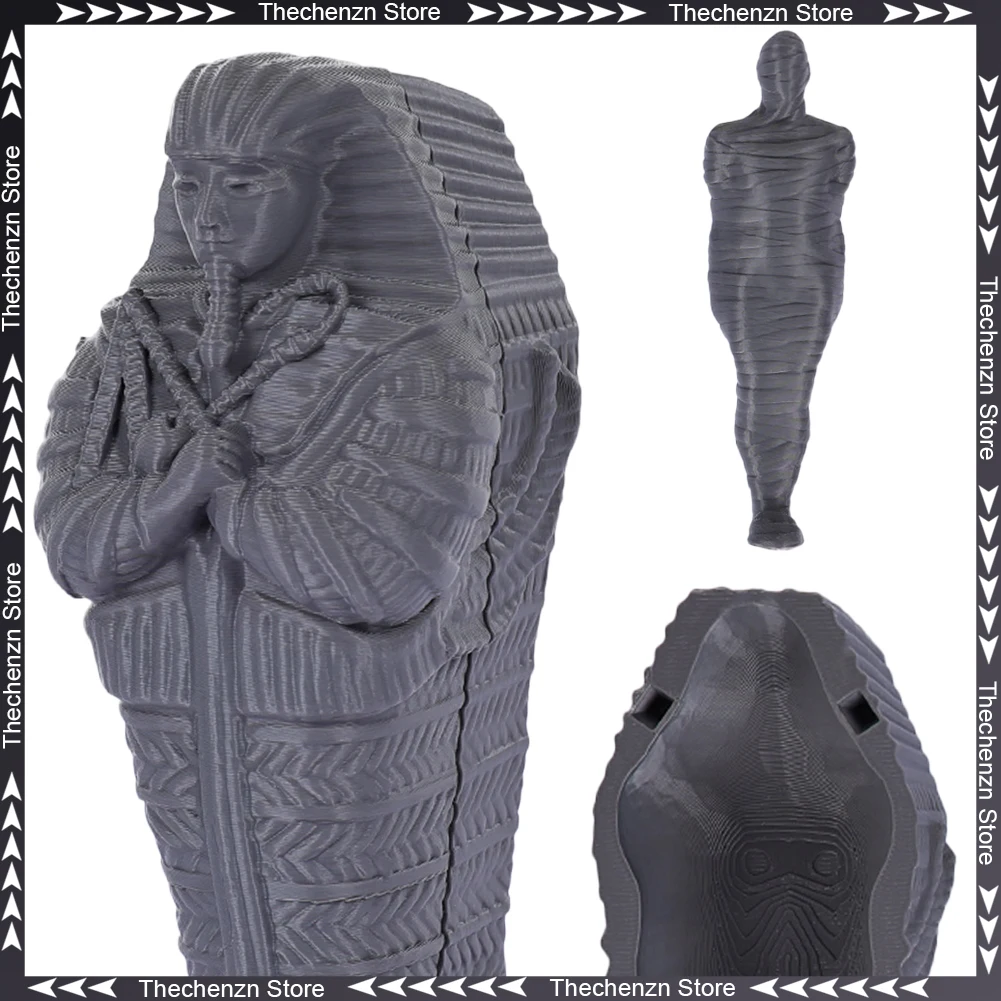 Fancy Dress 13cm Mummy Pharaoh Sarcophagus Prop Cosplay For Men Decorative Ornament Costume Accessories Halloween Party Gifts
Fancy Dress 13cm Mummy Pharaoh Sarcophagus Prop Cosplay For Men Decorative Ornament Costume Accessories Halloween Party Gifts
