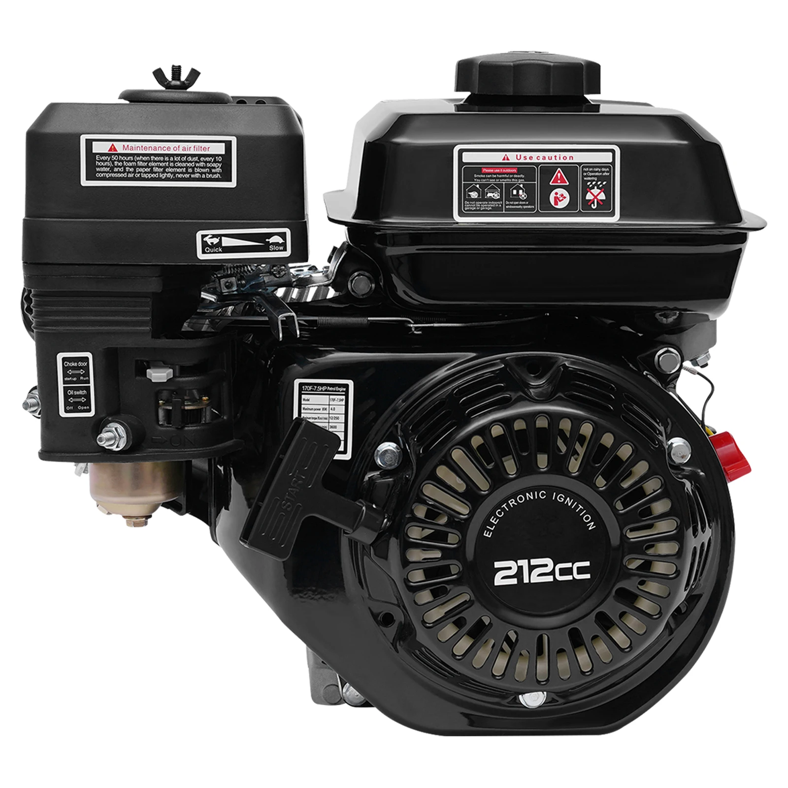GX160 Gas Engine with OHV Design, Cast Iron Cylinder Liner, Forged Crankshaft for Stable Performance and Long Life
GX160 Gas Engine with OHV Design, Cast Iron Cylinder Liner, Forged Crankshaft for Stable Performance and Long Life