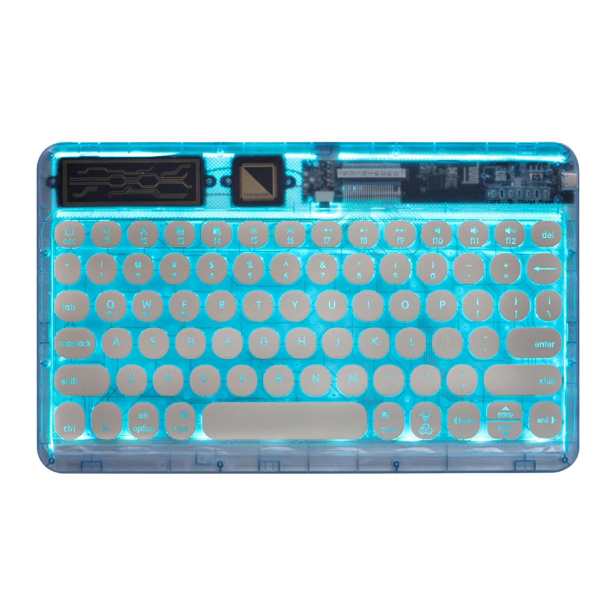 2022 Transparent Wireless Keyboard with LED Light Phone Tablet Rechargeable Keyboard for iPad
2022 Transparent Wireless Keyboard with LED Light Phone Tablet Rechargeable Keyboard for iPad